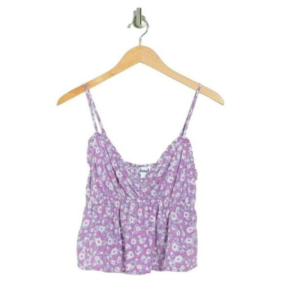 Abound Swing Cami Purple Windy Daisy Size XS NWOT $20 MSRP - Picture 1 of 6